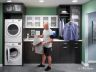Space-savvy laundry room