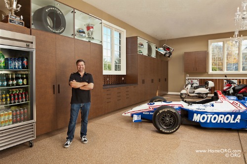 Michael Andretti garage